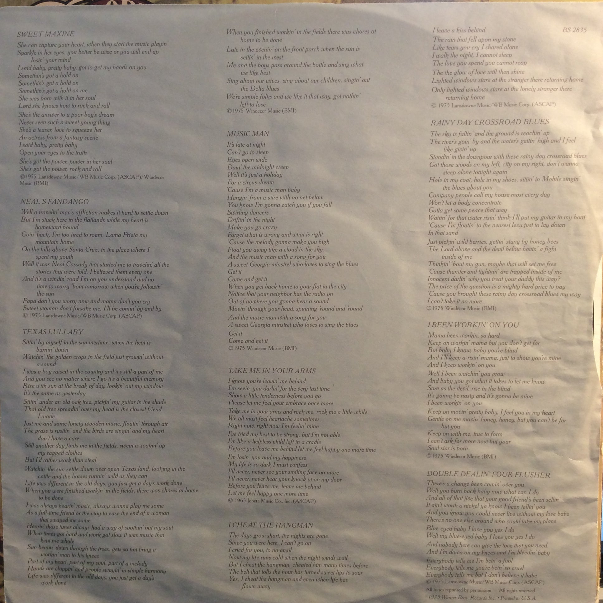 The Doobie Brothers - Stampede (VINYL) | Excellent (EX) Very Good Plus (VG+)
