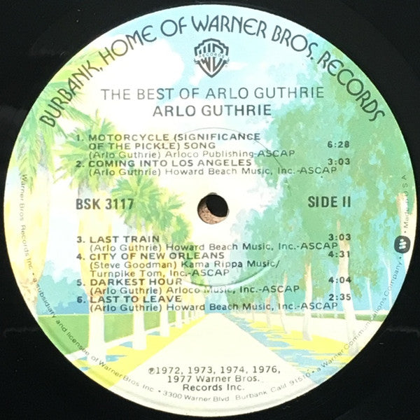 Arlo Guthrie - The Best Of Arlo Guthrie (VINYL) | Excellent (EX) Excellent+ (EX+)