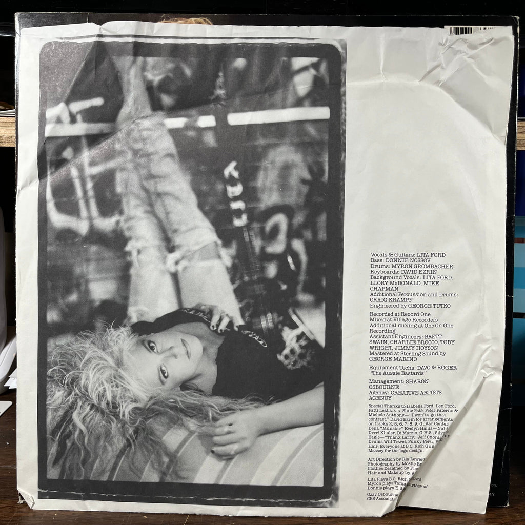 Lita Ford - Lita (VINYL) | Excellent (EX) Very Good Plus Plus (VG++)
