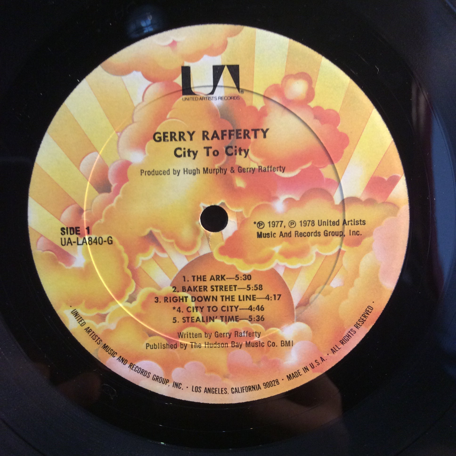 Gerry Rafferty - City To City (VINYL) | Excellent (EX) Near Mint (NM)
