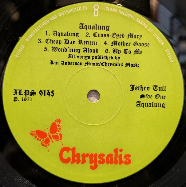 Jethro Tull - Aqualung (UK VINYL) | Excellent (EX) Excellent+ (EX+)