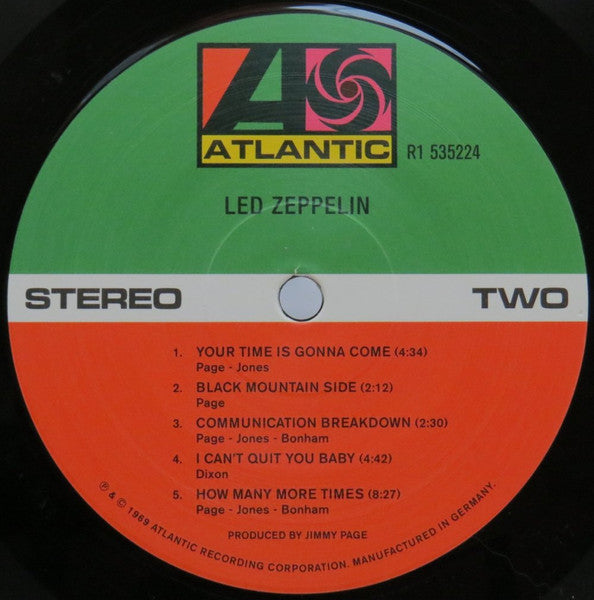Led Zeppelin - Led Zeppelin (VINYL) | Excellent (EX)