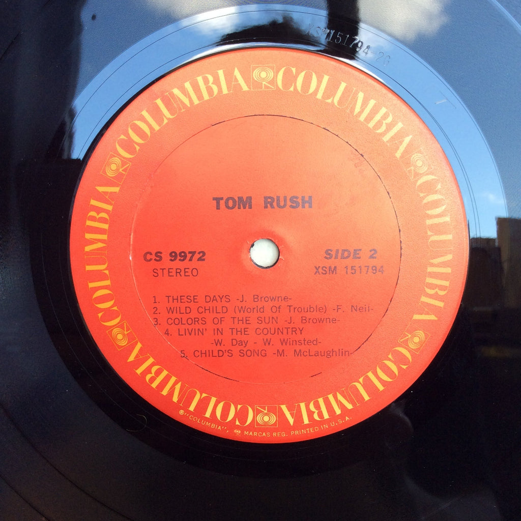Tom Rush - Tom Rush (VINYL) | Excellent (EX) Very Good Plus (VG+)