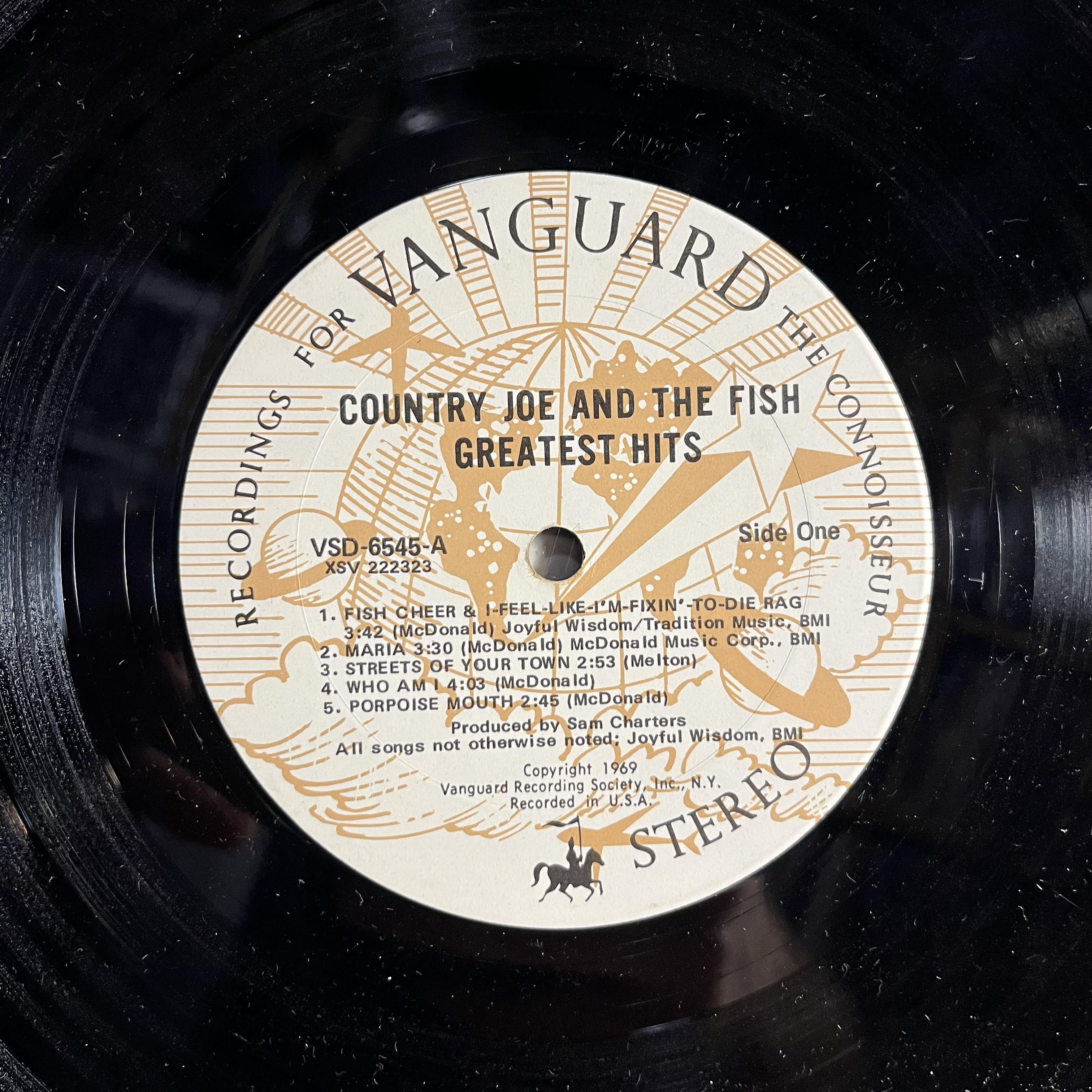 Country Joe And The Fish - Greatest Hits *SHRINK/TERRE HAUTE* | Excellent (EX) Near Mint (NM)