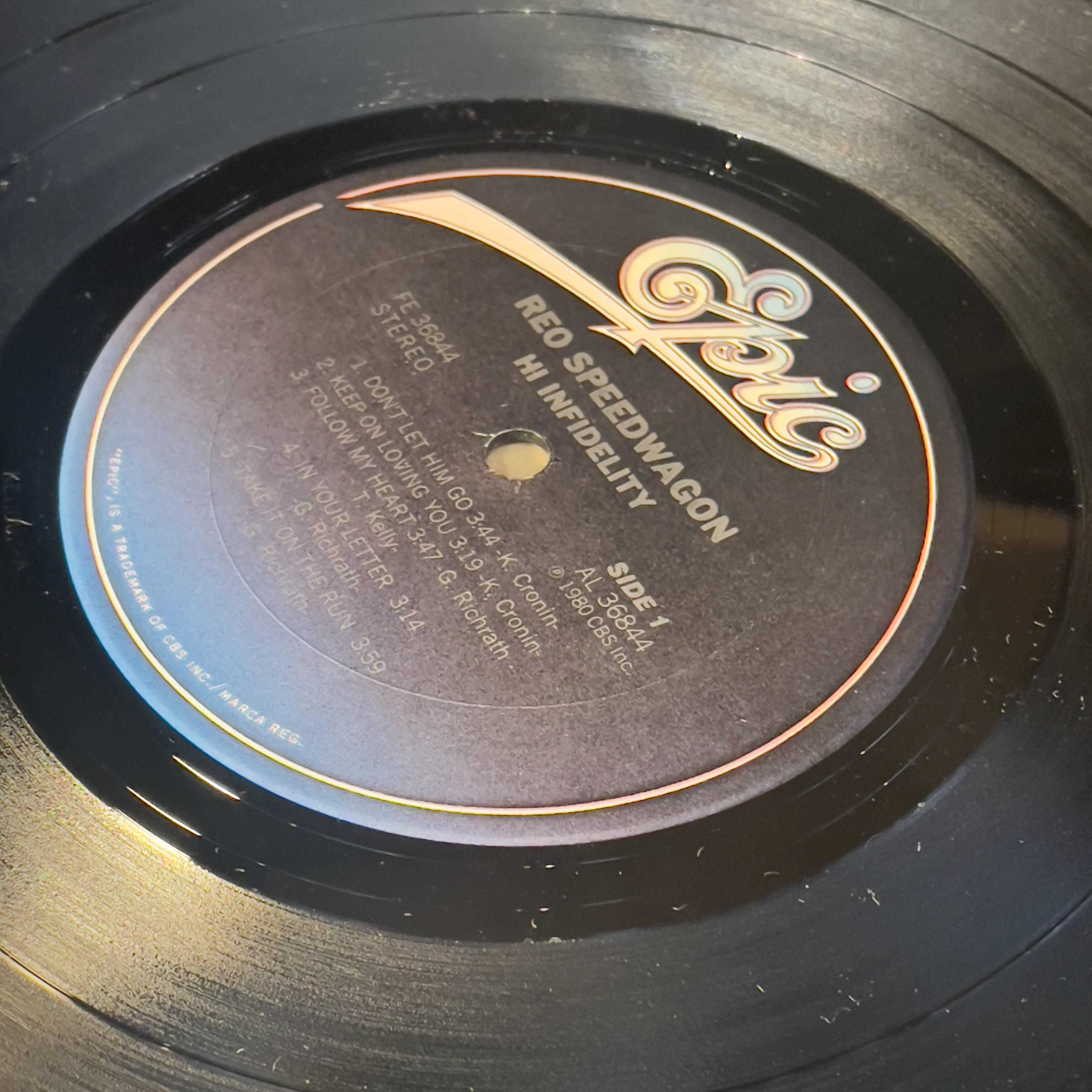 REO Speedwagon - Hi Infidelity (VINYL) | Excellent (EX) Very Good Plus (VG+)