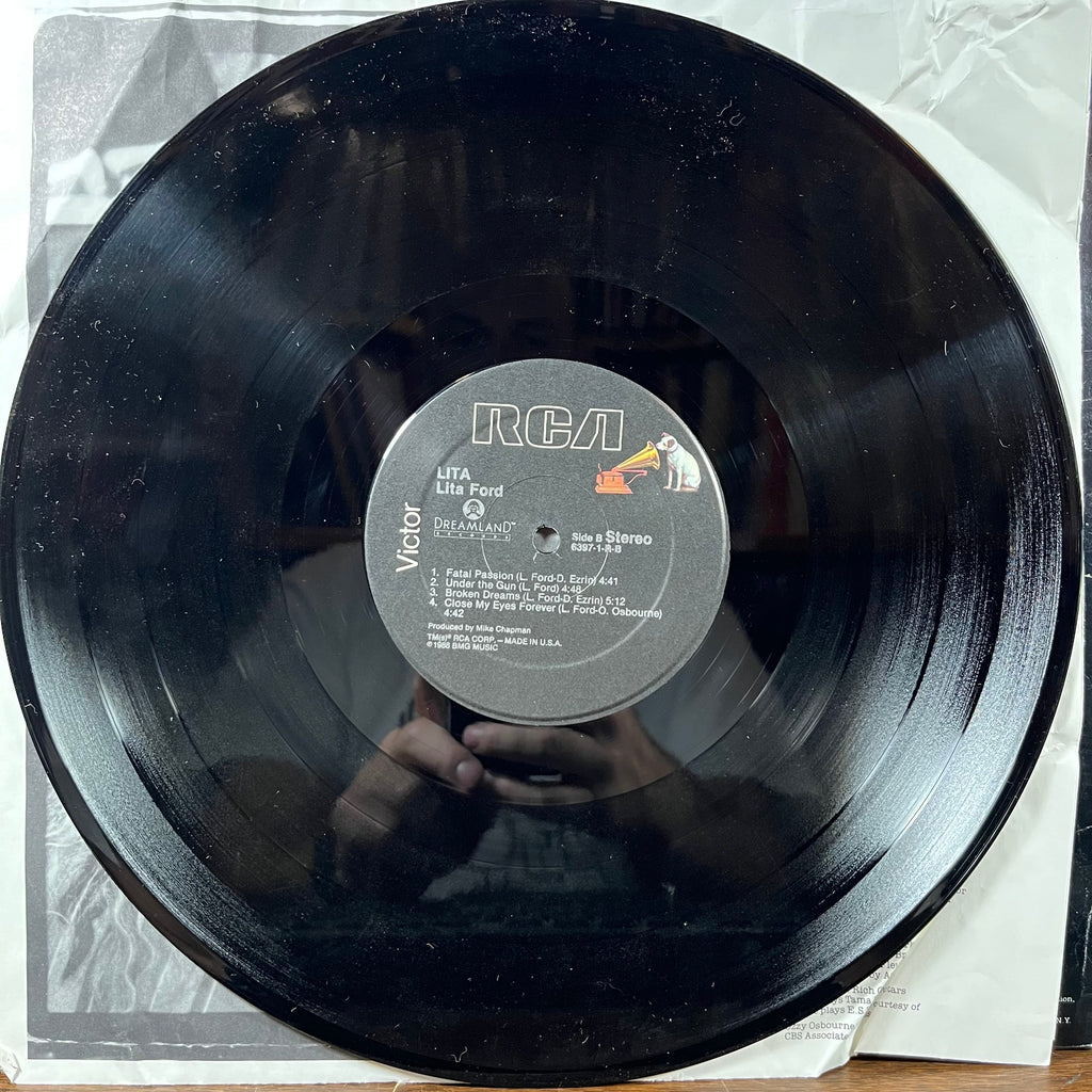 Lita Ford - Lita (VINYL) | Excellent (EX) Very Good Plus Plus (VG++)