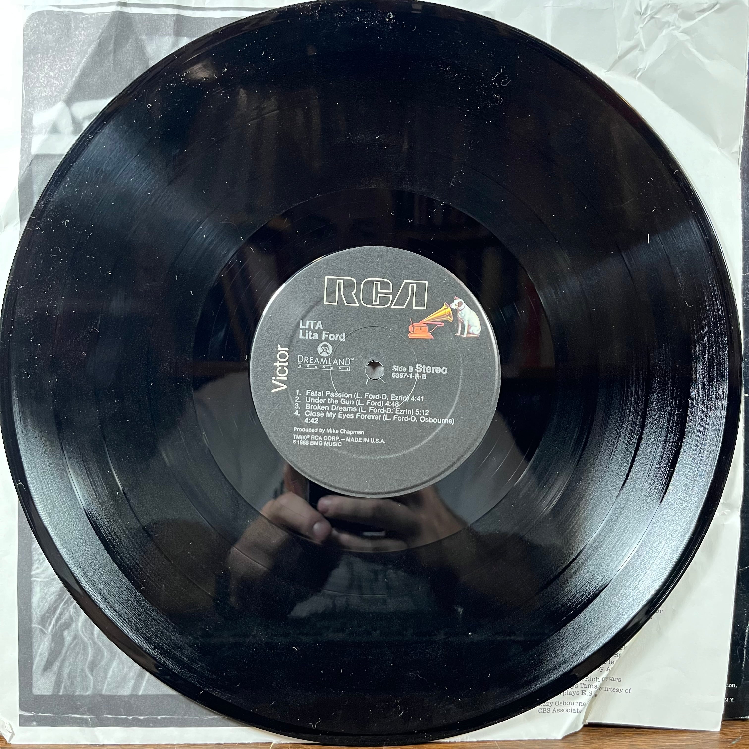 Lita Ford - Lita (VINYL) | Excellent (EX) Very Good Plus Plus (VG++)
