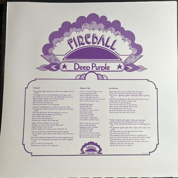 Deep Purple - Fireball (VINYL) | Excellent (EX) Excellent (EX)