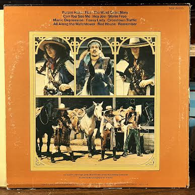 The Jimi Hendrix Experience - Smash Hits (VINYL) | Excellent (EX) Very Good (VG)