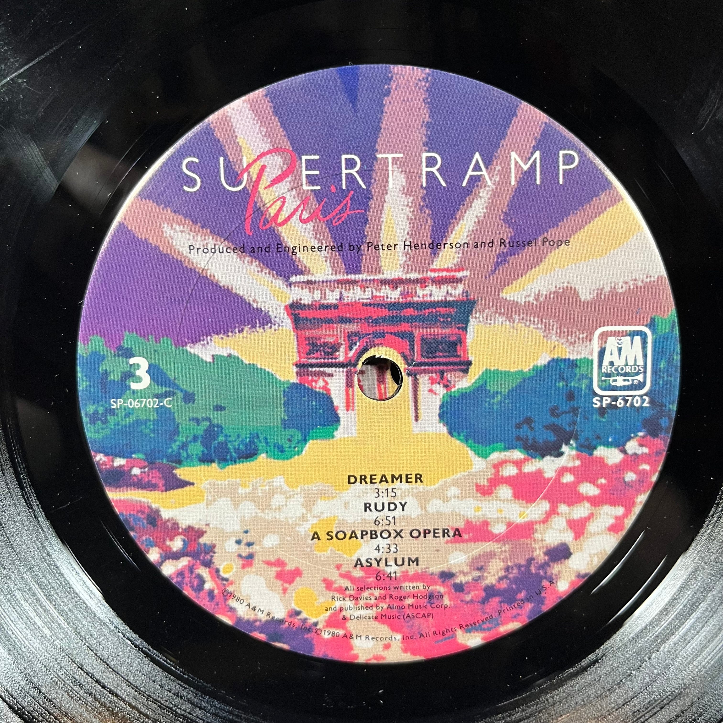 Supertramp - Paris (2xVINYL) | Excellent (EX) Excellent+ (EX+)
