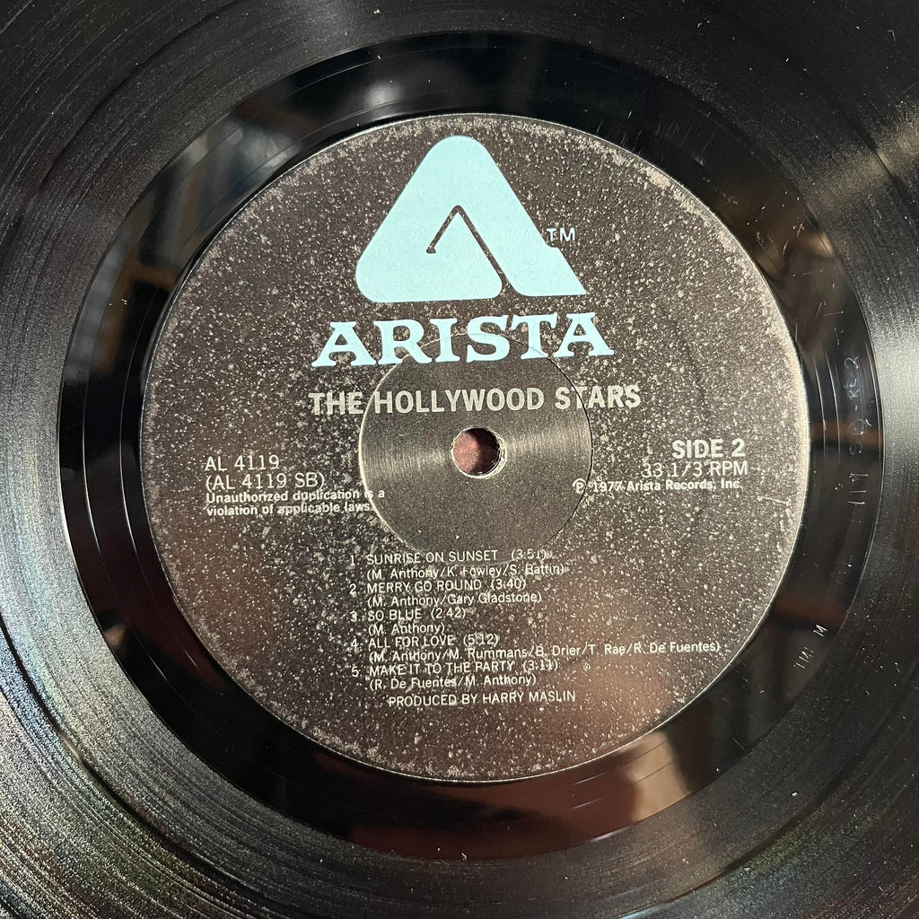 The Hollywood Stars - The Hollywood Stars *SHRINK* | Excellent (EX) Near Mint (NM)