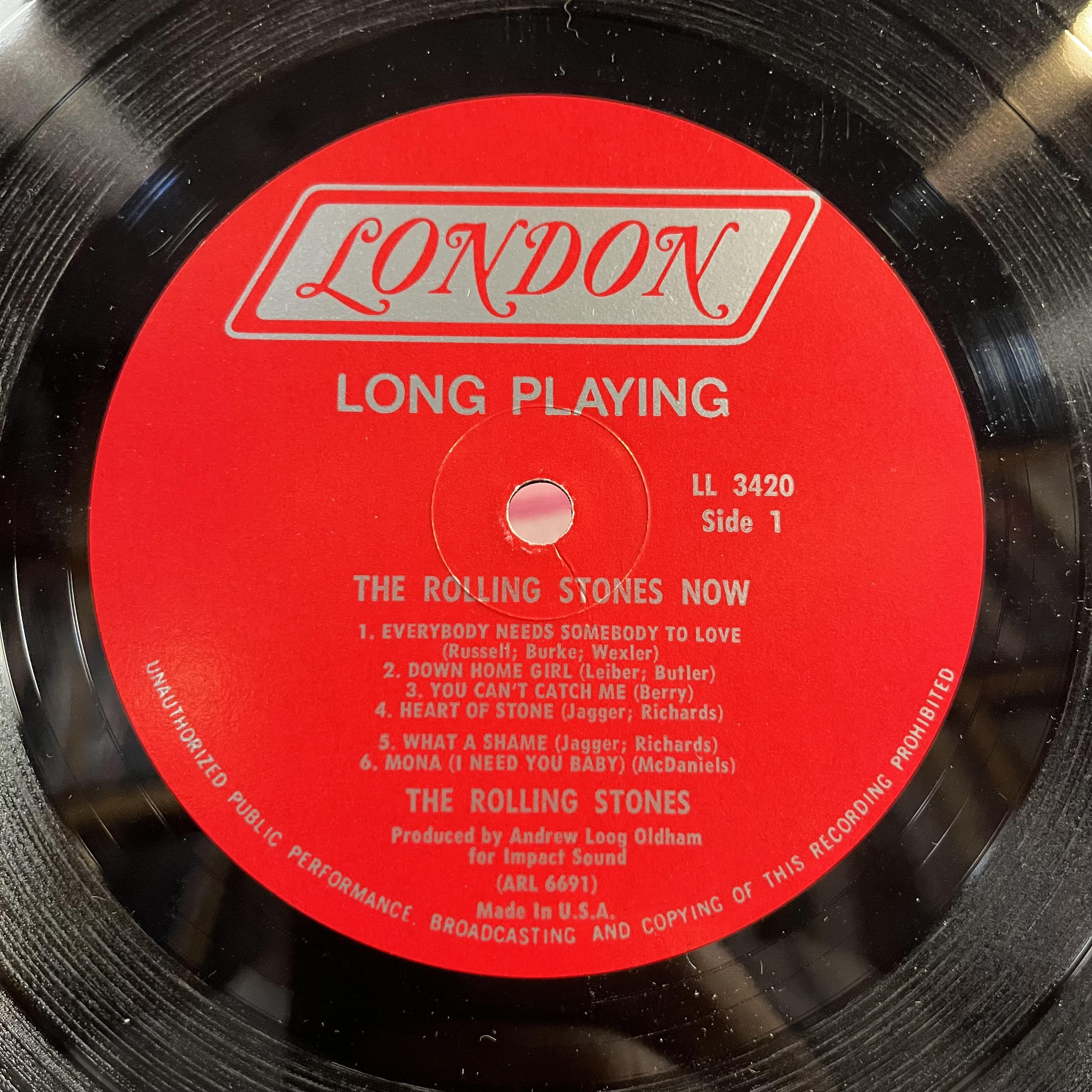 The Rolling Stones - The Rolling Stones, Now! *REISSUE/MONO* | Excellent (EX) Very Good (VG)