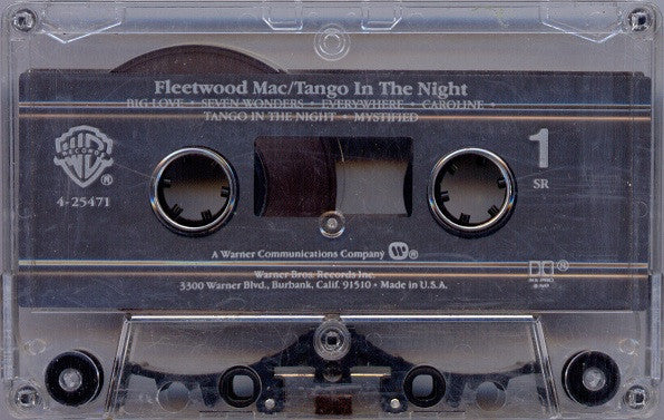 Fleetwood Mac - Tango In The Night (CASSETTE) | Excellent (EX) Excellent (EX)