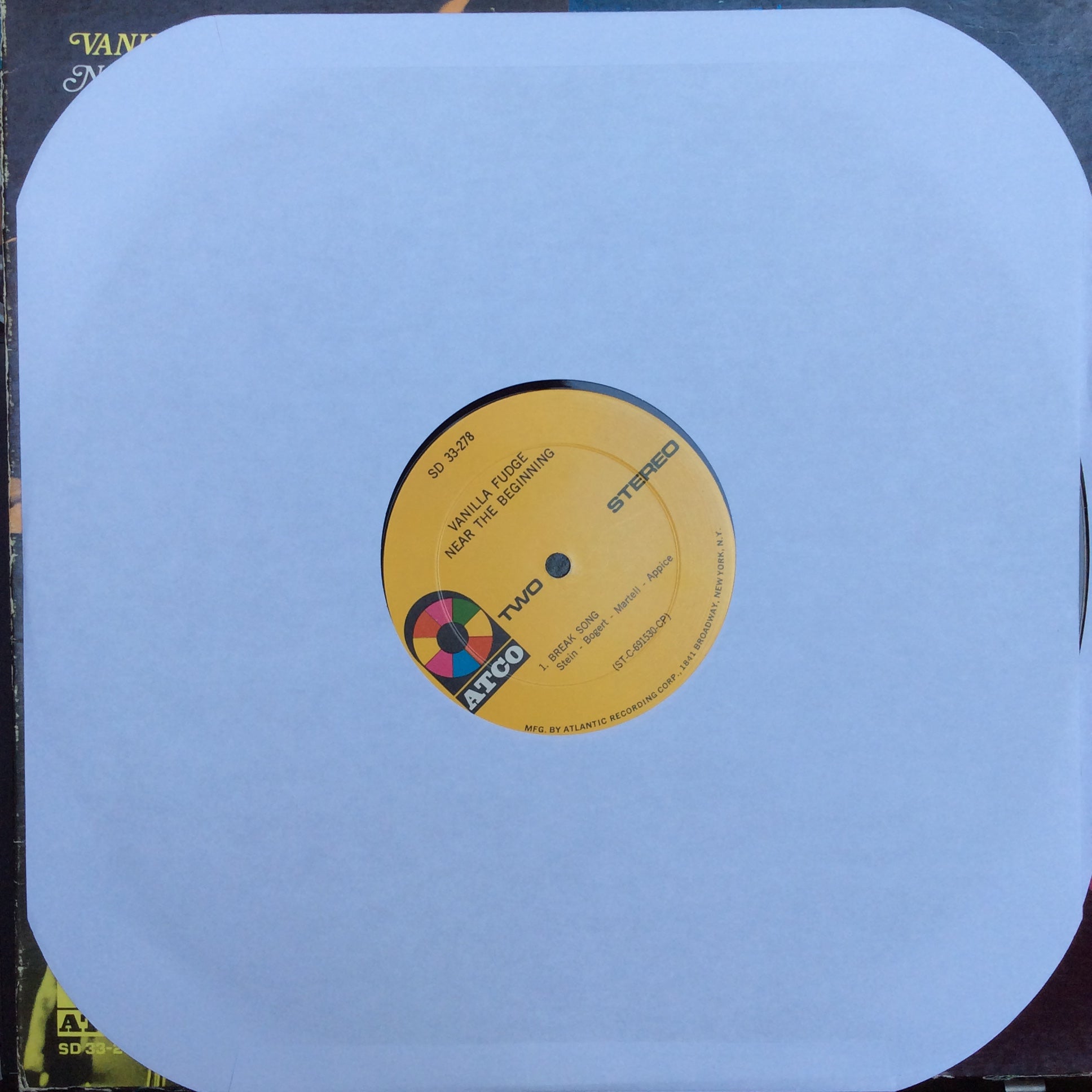 Vanilla Fudge - Near The Beginning (VINYL) | Excellent (EX) Very Good Plus (VG+)