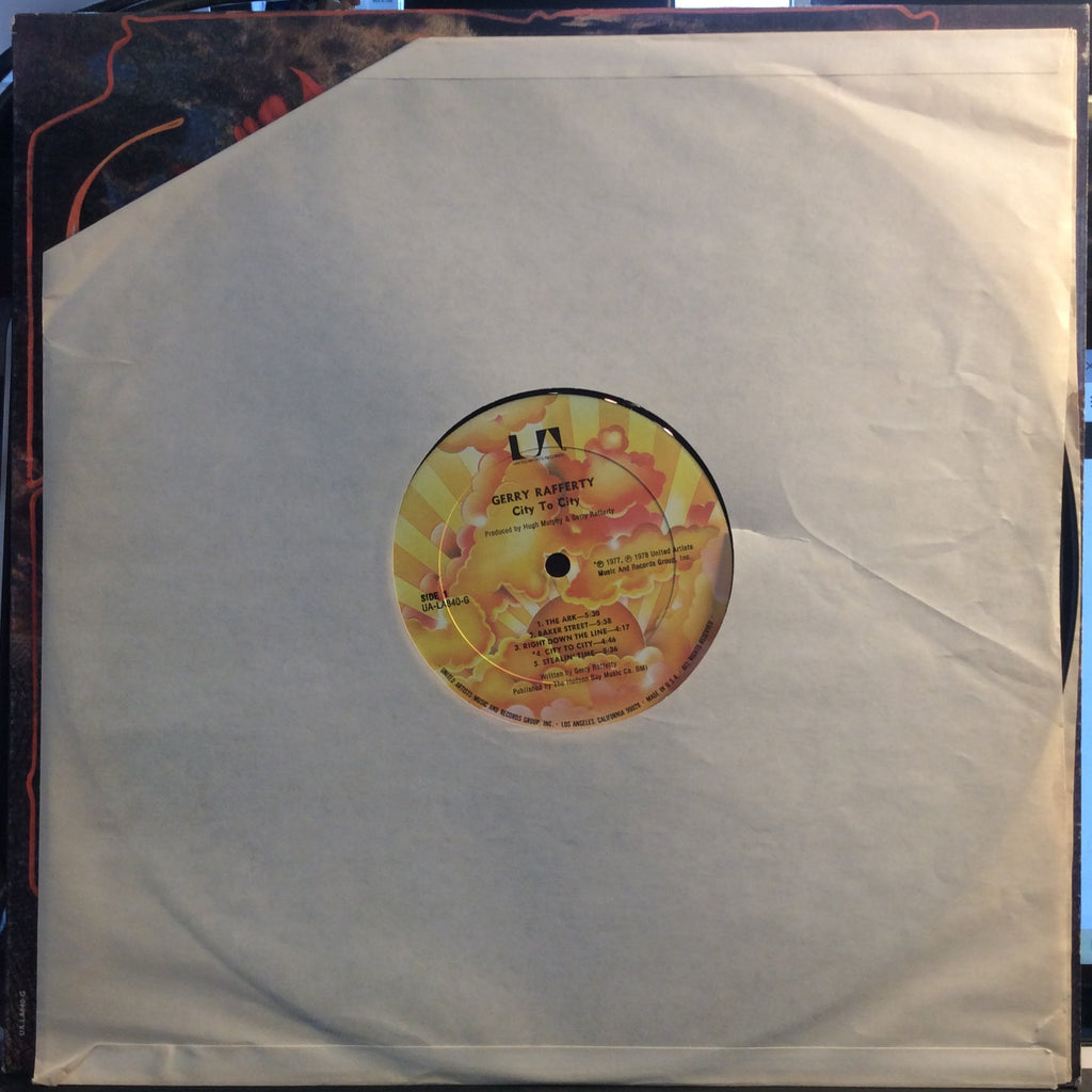 Gerry Rafferty - City To City (VINYL) | Excellent (EX) Near Mint (NM)