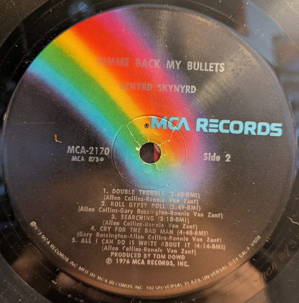 Lynyrd Skynyrd - Gimme Back My Bullets (VINYL) | Excellent (EX) Excellent (EX)