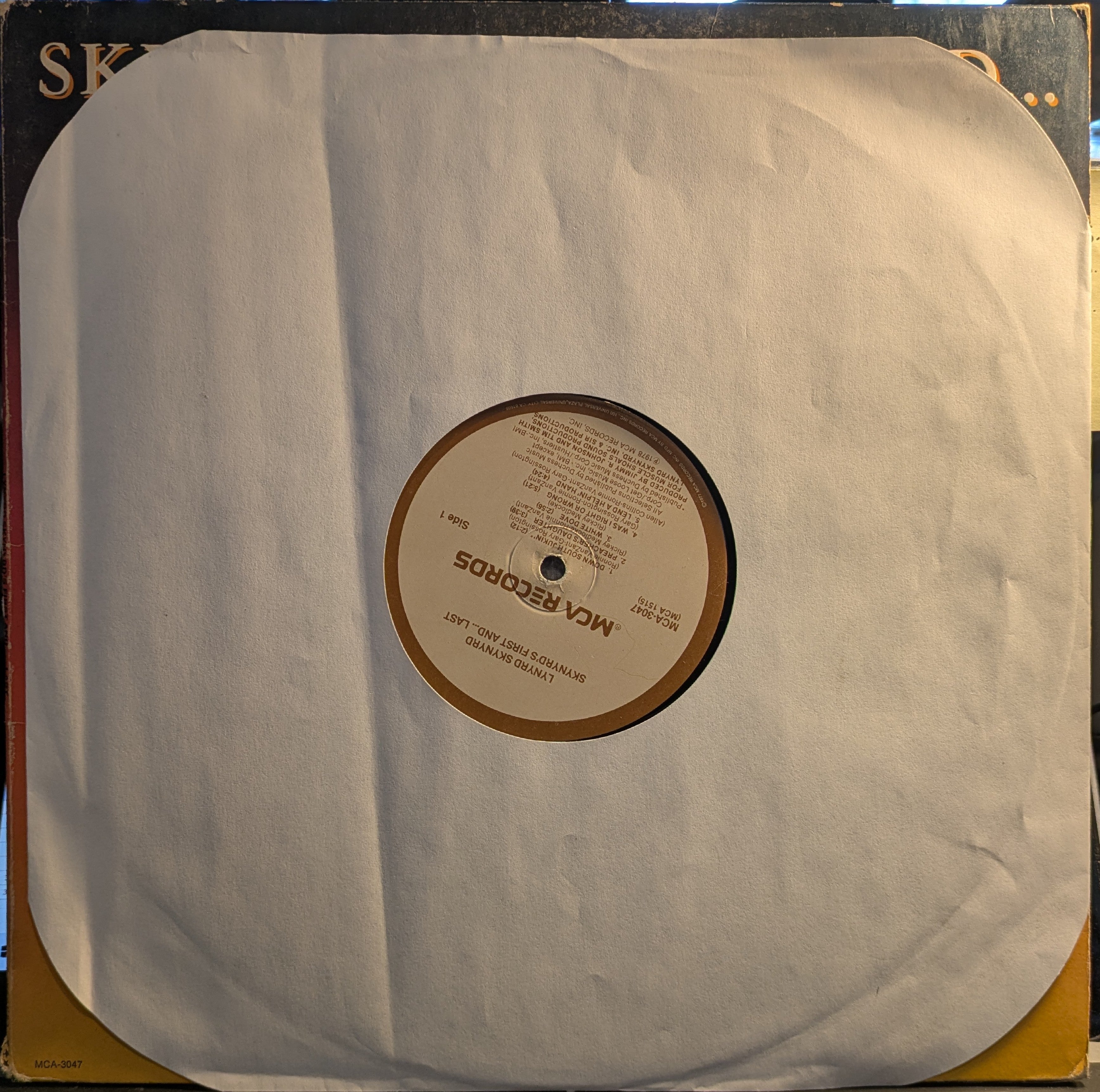 Lynyrd Skynyrd - Skynyrd's First And... Last (VINYL) | Excellent (EX) Very Good Plus (VG+)