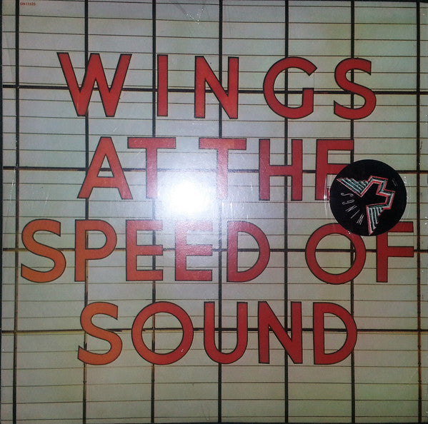 Wings (2) - At The Speed Of Sound SHRINK | Excellent (EX) Near Mint (NM)