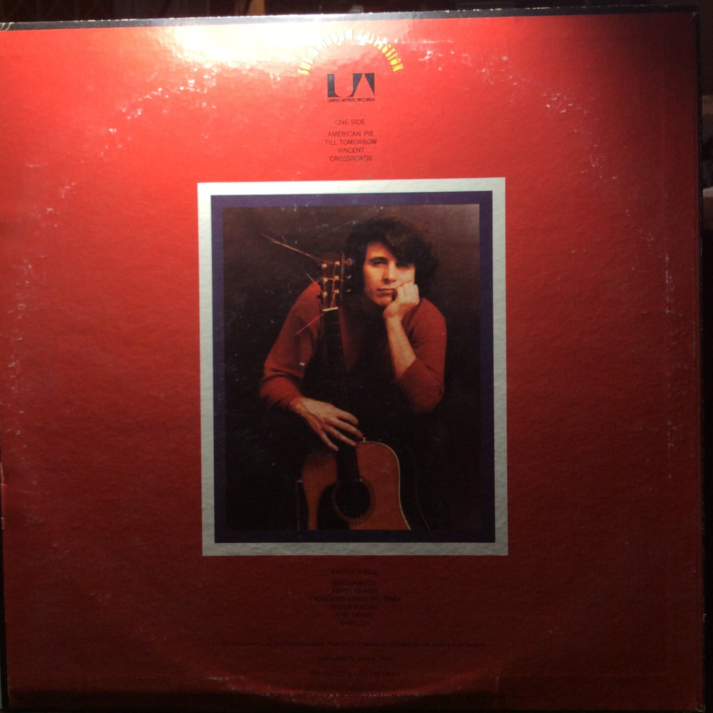 Don McLean - American Pie (VINYL) | Excellent (EX) Very Good Plus (VG+)