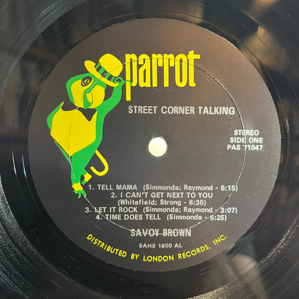 Savoy Brown - Street Corner Talking (VINYL) | Excellent (EX) Very Good (VG)