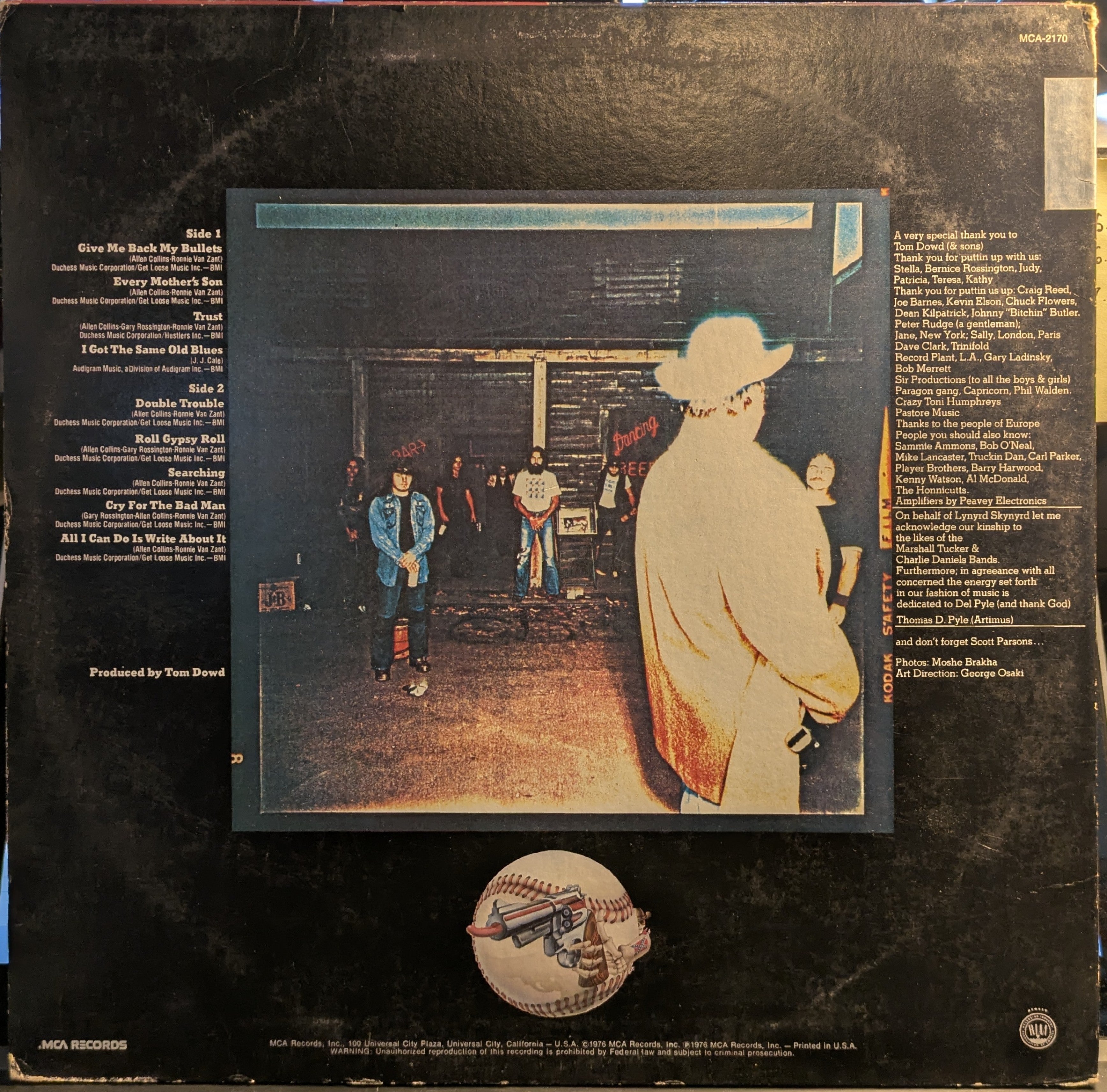 Lynyrd Skynyrd - Gimme Back My Bullets (VINYL) | Excellent (EX) Excellent (EX)