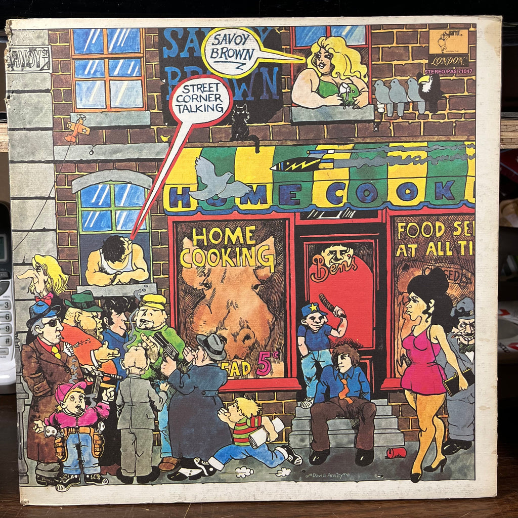 Savoy Brown - Street Corner Talking (VINYL) | Excellent (EX) Very Good (VG)