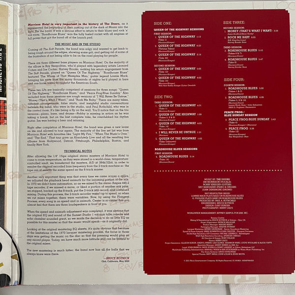 The Doors - Morrison Hotel Sessions (RSD VINYL) | Excellent (EX) Mint (M)