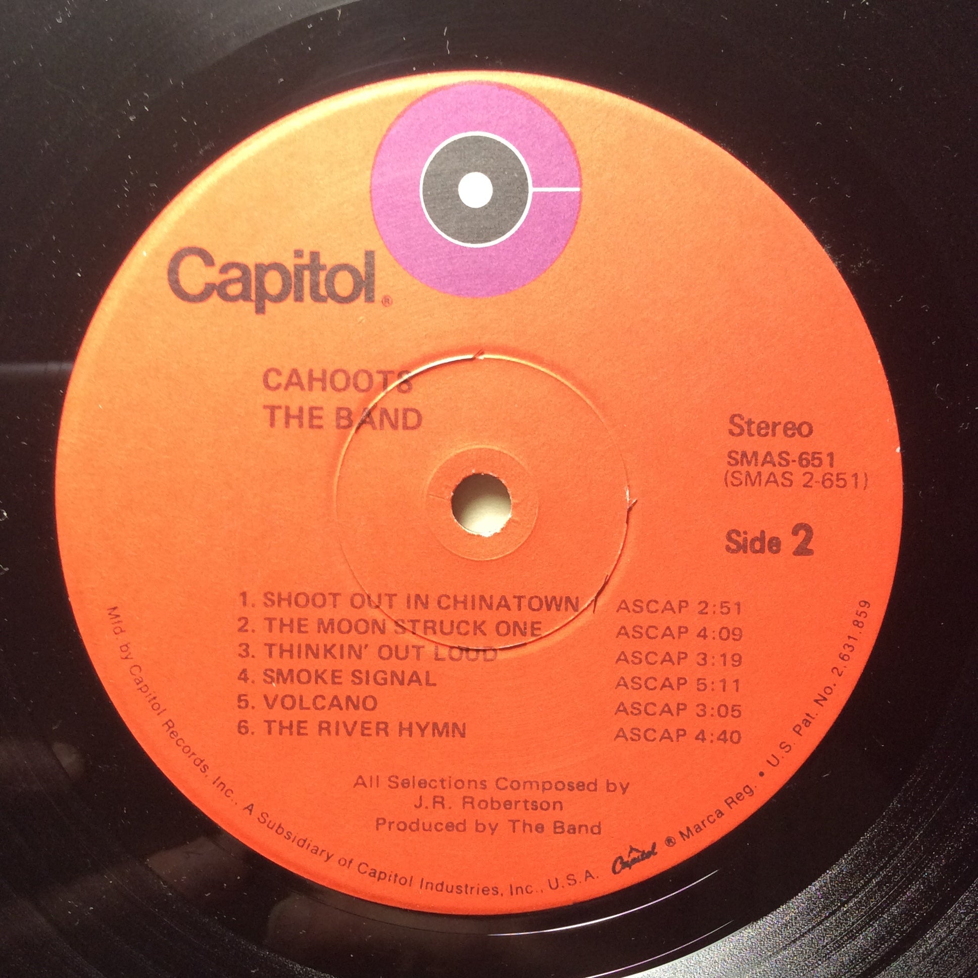 The Band - Cahoots (VINYL) | Excellent (EX) Excellent (EX)