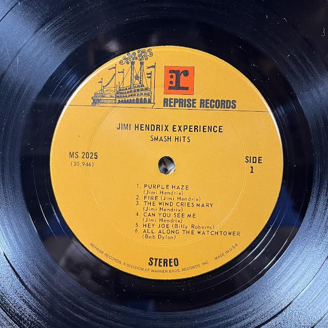 The Jimi Hendrix Experience - Smash Hits (VINYL) | Excellent (EX) Very Good (VG)