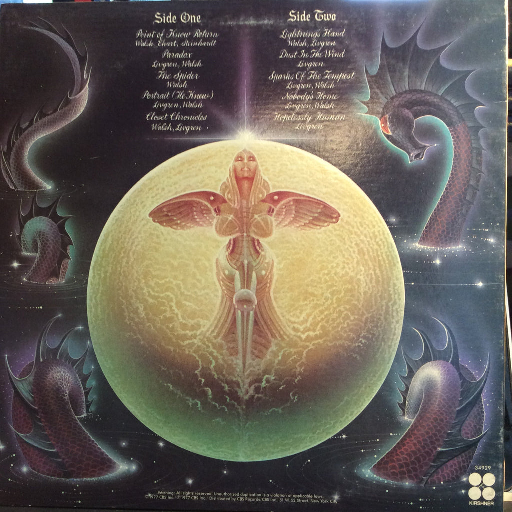 Kansas (2) - Point Of Know Return (VINYL) | Excellent (EX) Near Mint- (NM-)