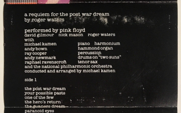 Pink Floyd - The Final Cut (CASS) | Excellent+ (EX+) Excellent+ (EX+)