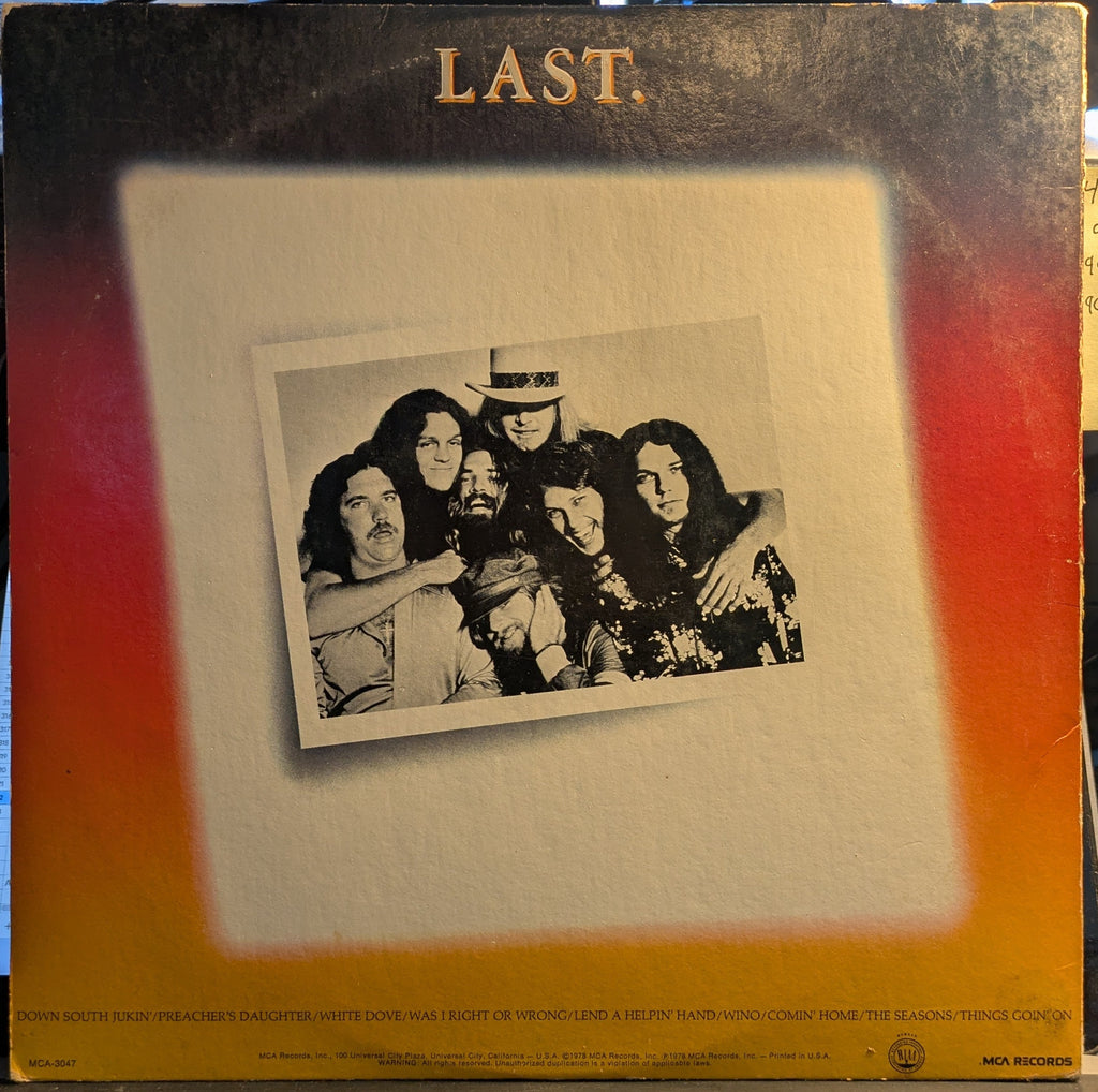 Lynyrd Skynyrd - Skynyrd's First And... Last (VINYL) | Excellent (EX) Very Good Plus (VG+)