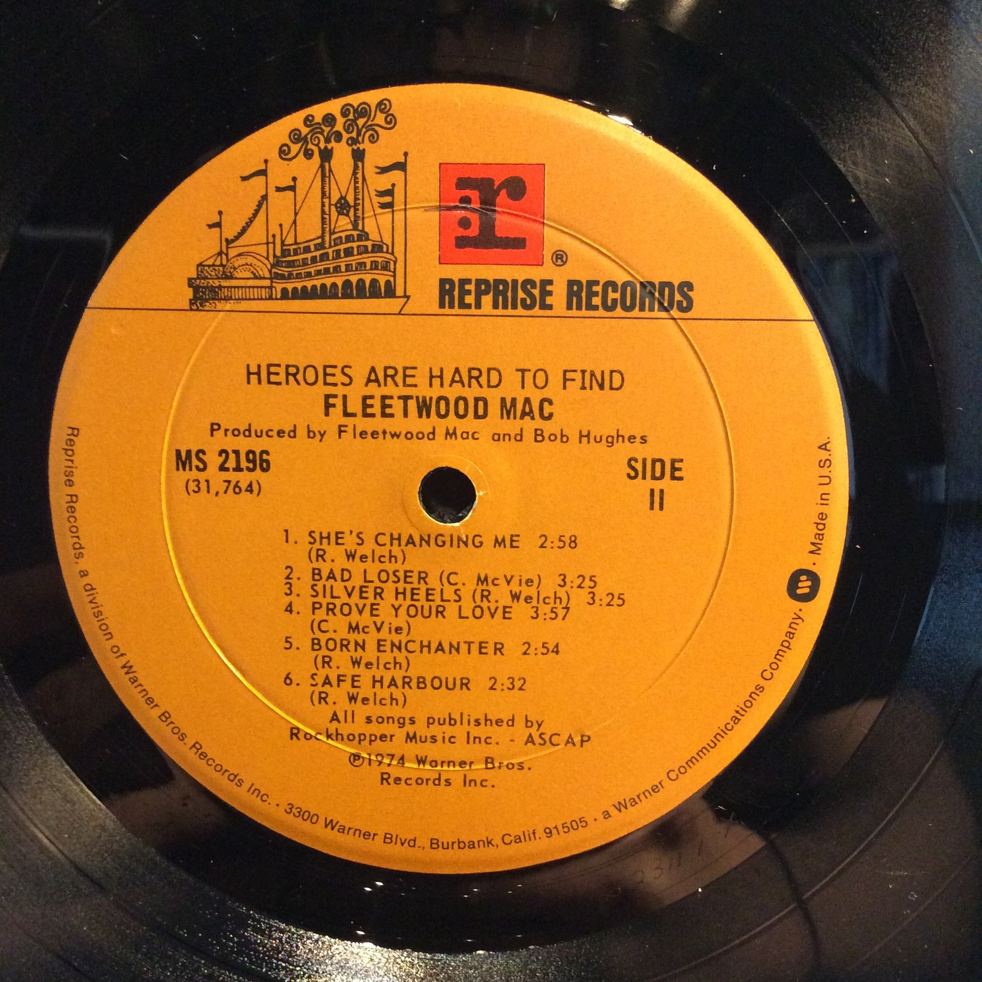 Fleetwood Mac - Heroes Are Hard To Find (VINYL) | Excellent (EX) Excellent+ (EX+)