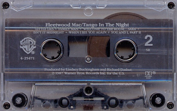 Fleetwood Mac - Tango In The Night (CASSETTE) | Excellent (EX) Excellent (EX)