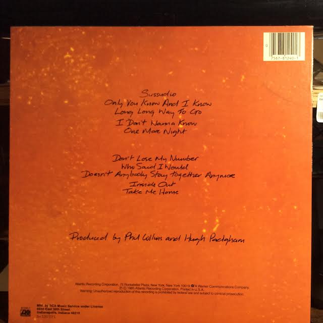 Phil Collins - No Jacket Required (VINYL) | Excellent (EX) Excellent (EX)