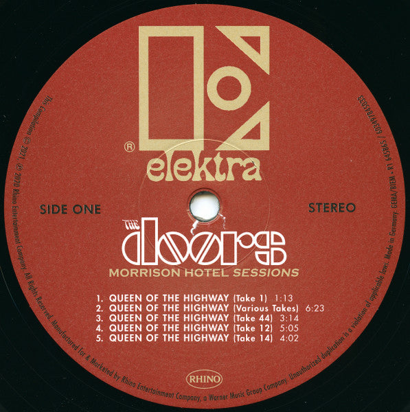 The Doors - Morrison Hotel Sessions (RSD VINYL) | Excellent (EX) Mint (M)