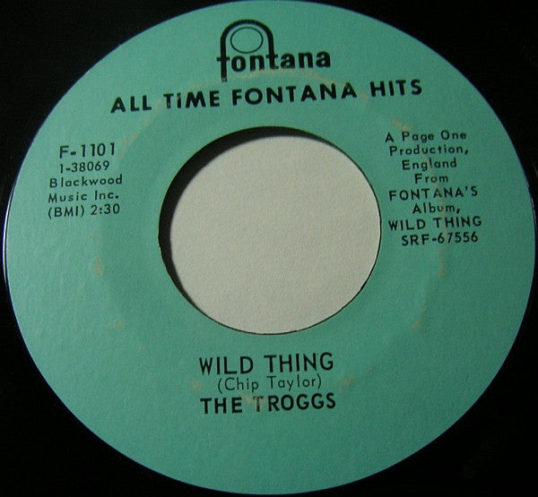 The Troggs - Wild Thing / With A Girl Like You *7"* | Excellent (EX) Generic