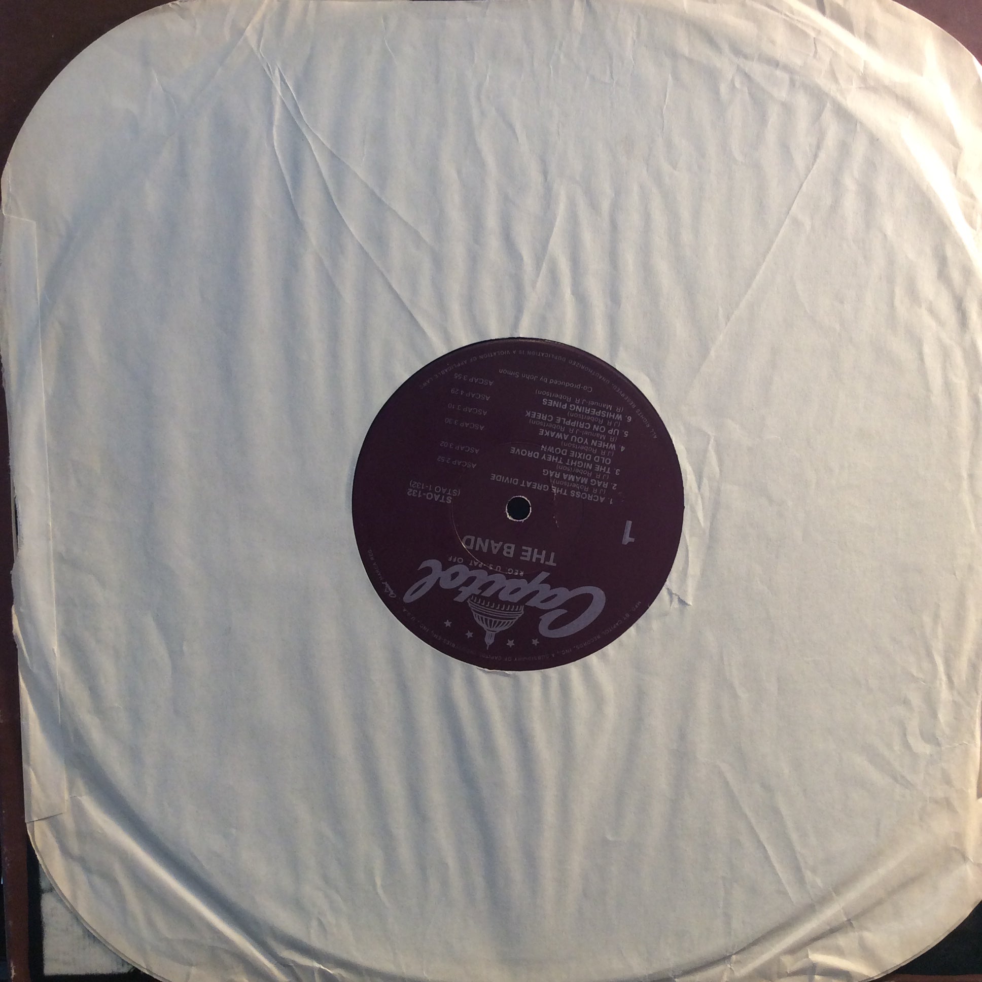 The Band - The Band (VINYL) | Excellent (EX) Very Good Plus (VG+)