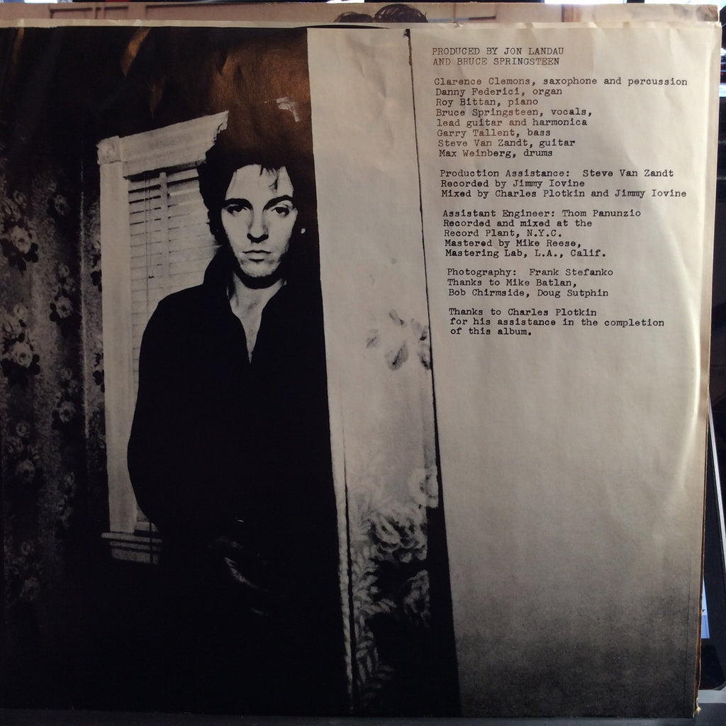 Bruce Springsteen - Darkness On The Edge Of Town (VINYL) | Excellent (EX) Excellent (EX)