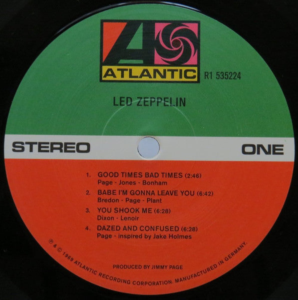 Led Zeppelin - Led Zeppelin (VINYL) | Excellent (EX)