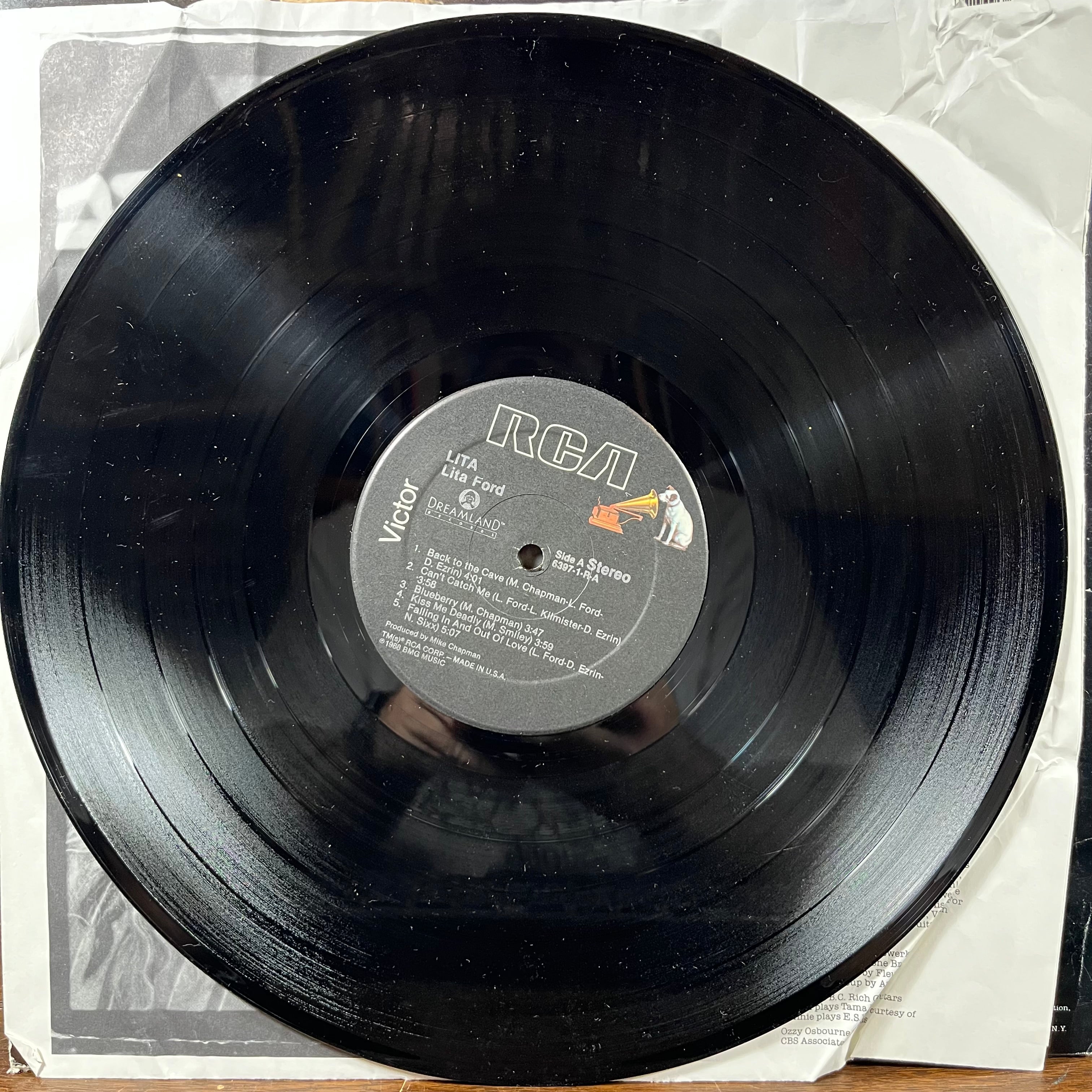 Lita Ford - Lita (VINYL) | Excellent (EX) Very Good Plus Plus (VG++)
