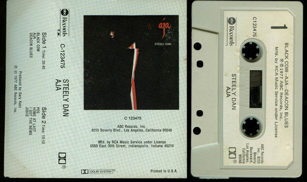Steely Dan - Aja (CASSETTE) | Excellent (EX) Excellent (EX)