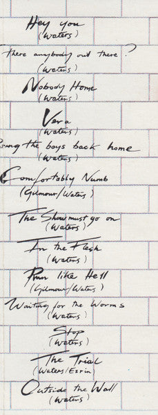 Pink Floyd - The Wall (CASSETTE) | Excellent (EX) Excellent (EX)