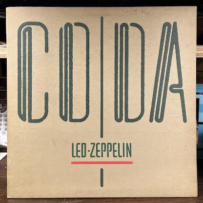 Led Zeppelin - Coda (VINYL) | Excellent (EX) Excellent (EX)