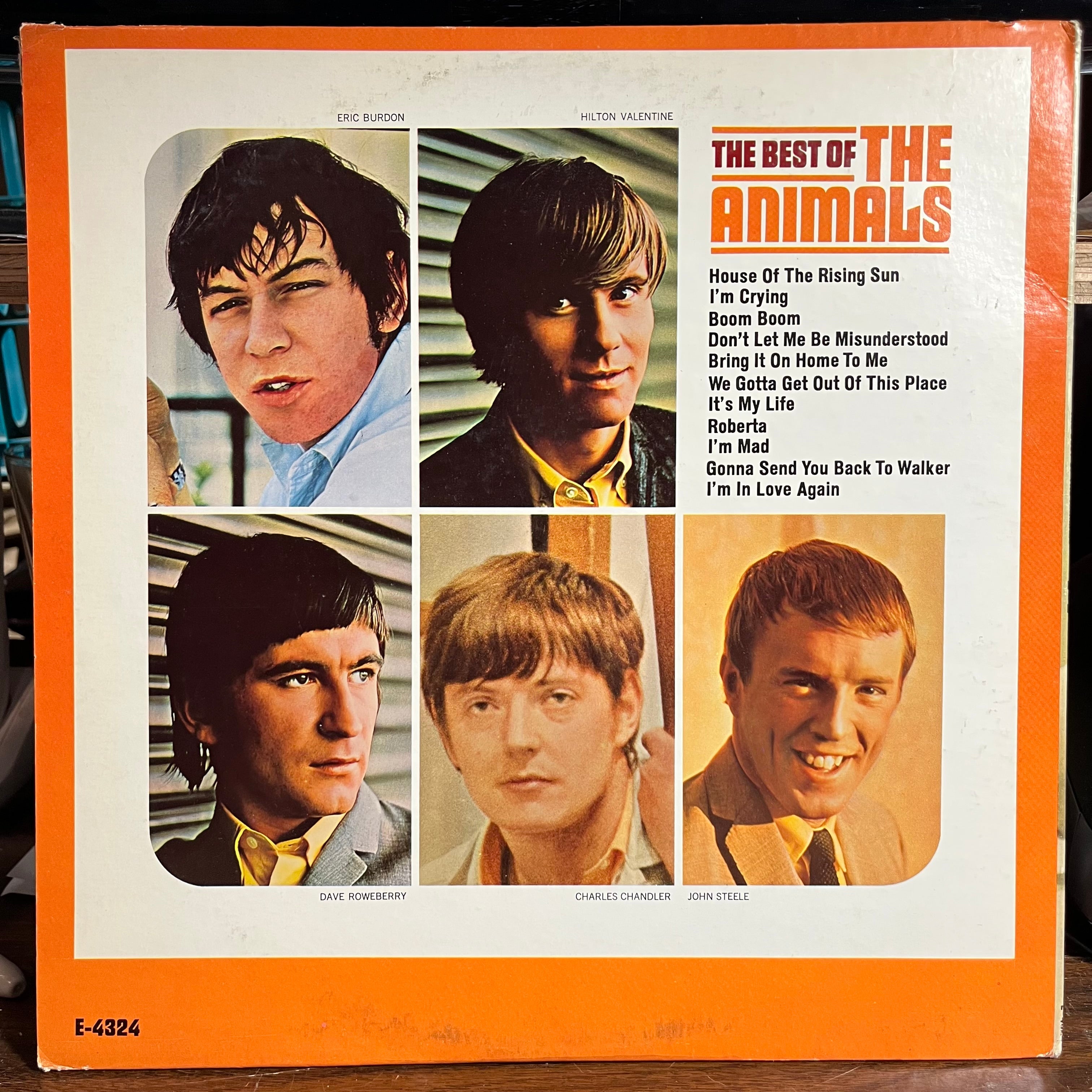 The Animals - The Best Of The Animals (VINYL) | Excellent (EX) Excellent+ (EX+)