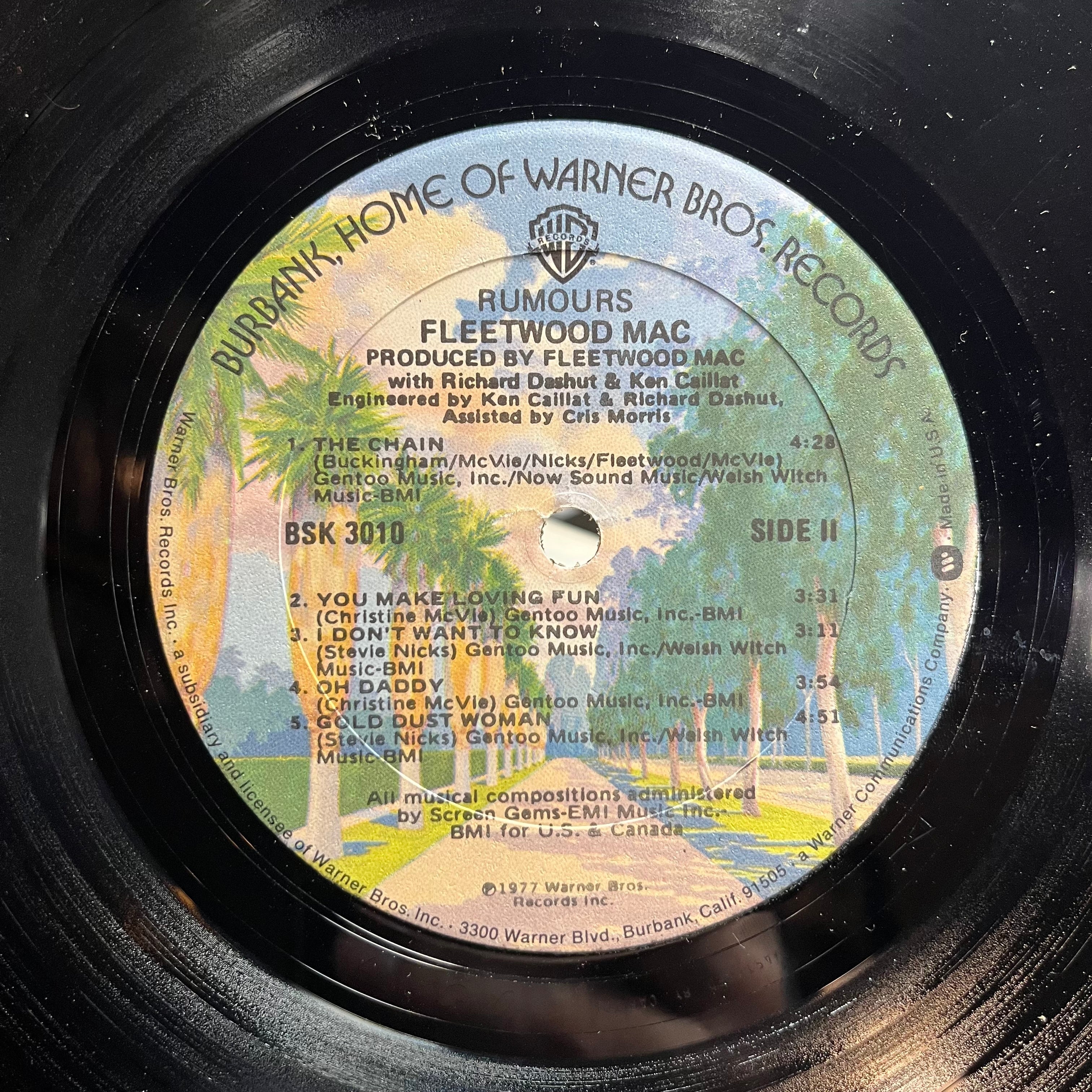 Fleetwood Mac - Rumours (VINYL) | Excellent (EX) Excellent (EX)
