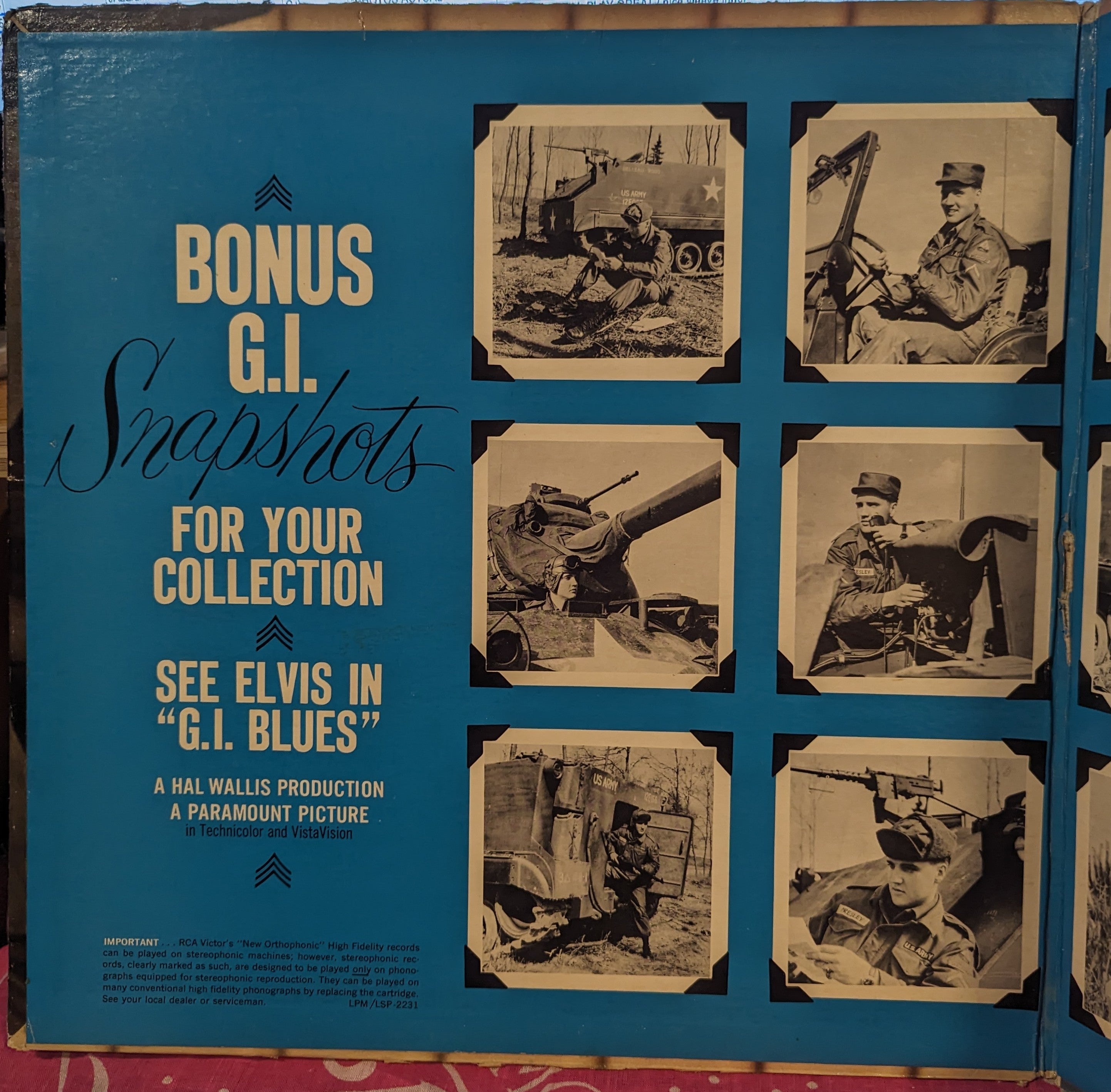Elvis Presley - Elvis Is Back! *ROCKAWAY* | Good Plus (G+) Good Plus (G+)