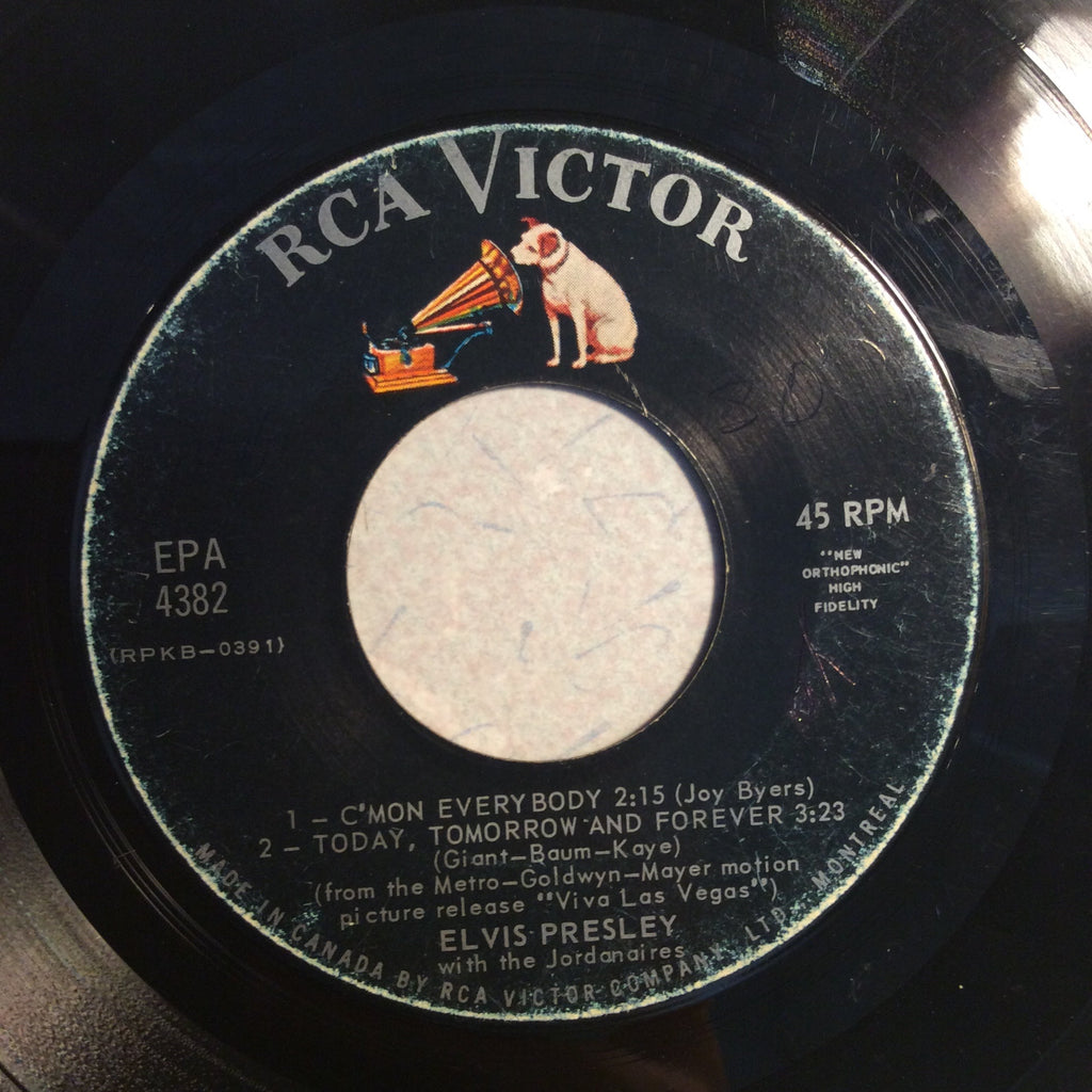 Elvis Presley - Viva Las Vegas (7" VINYL) | Good Plus (G+) Very Good Plus (VG+)