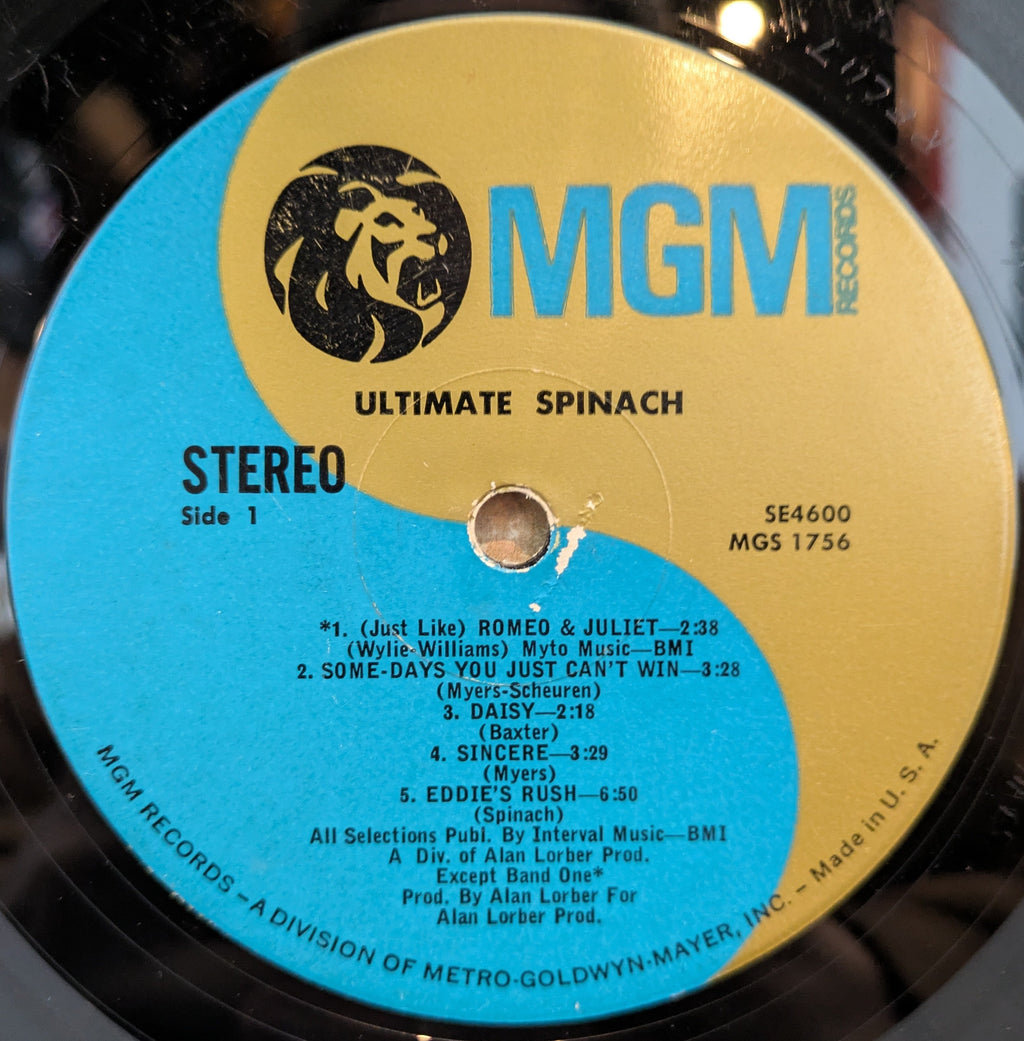 Ultimate Spinach - Ultimate Spinach (VINYL) | Good Plus (G+) Very Good (VG)