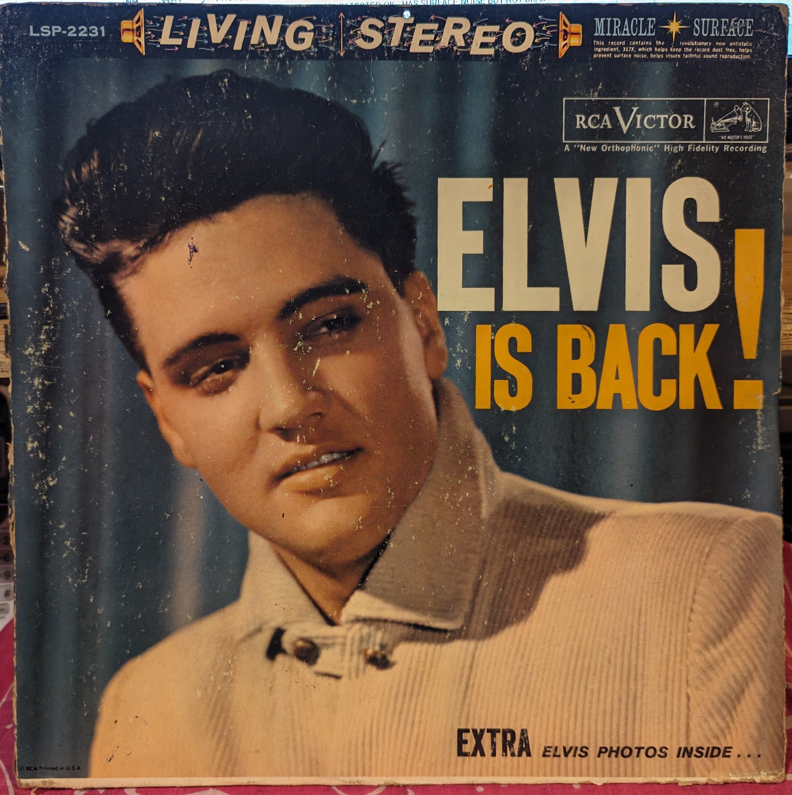 Elvis Presley - Elvis Is Back! *ROCKAWAY* | Good Plus (G+) Good Plus (G+)
